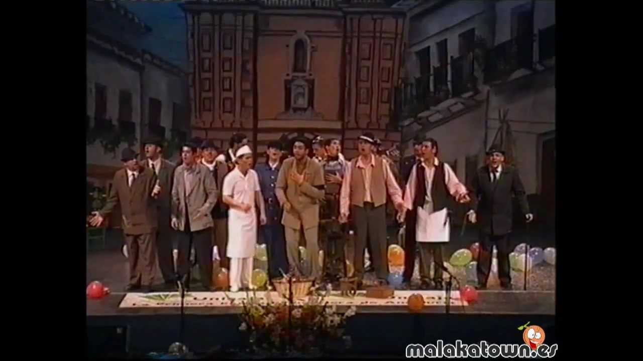 Comparsa, El Barrio. Gran Final Carnaval Málaga 2000