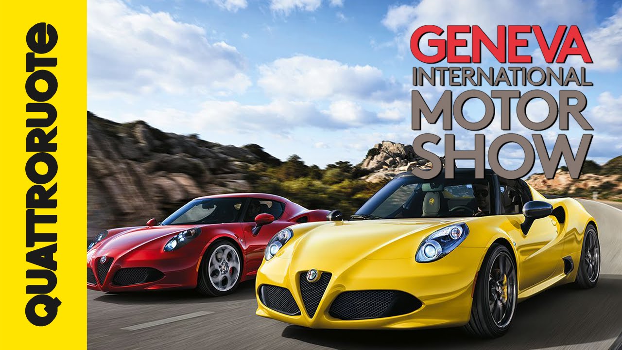 Alfa Romeo 4C Spider Premiere | Salone di Ginevra 2015