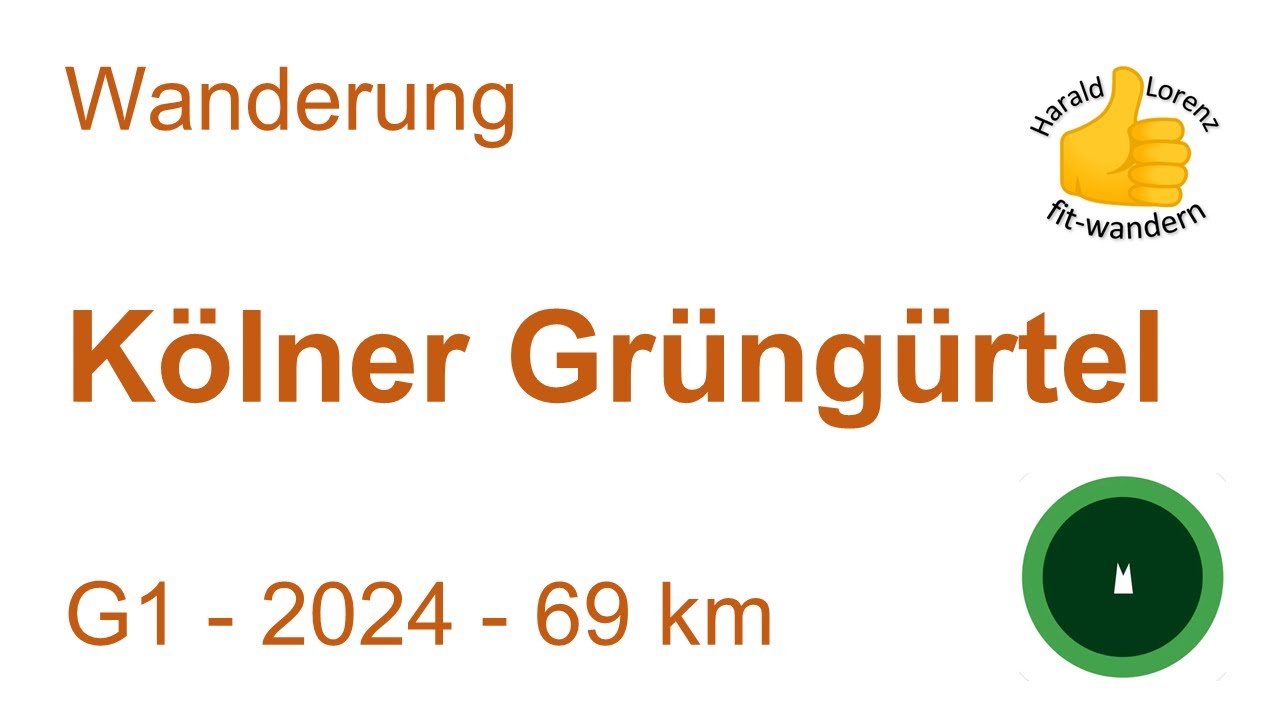 Kölner Grüngürtel (G1) 2024