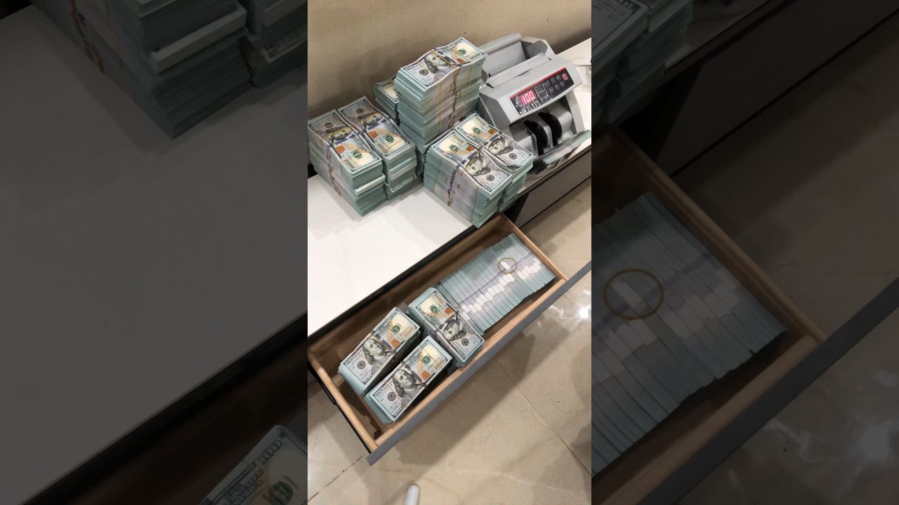 💵Best Count 2.5 Million Dollars Cash Money #money #cash #dollar #us #millionaire #million
