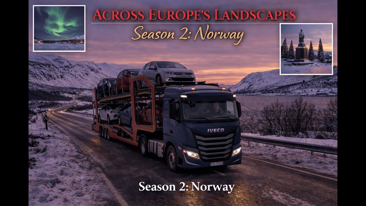 Across Europe’s Landscapes ~ Season 2: Norway / Kautokeino → Setermoen [09/01/2026] (Part I)