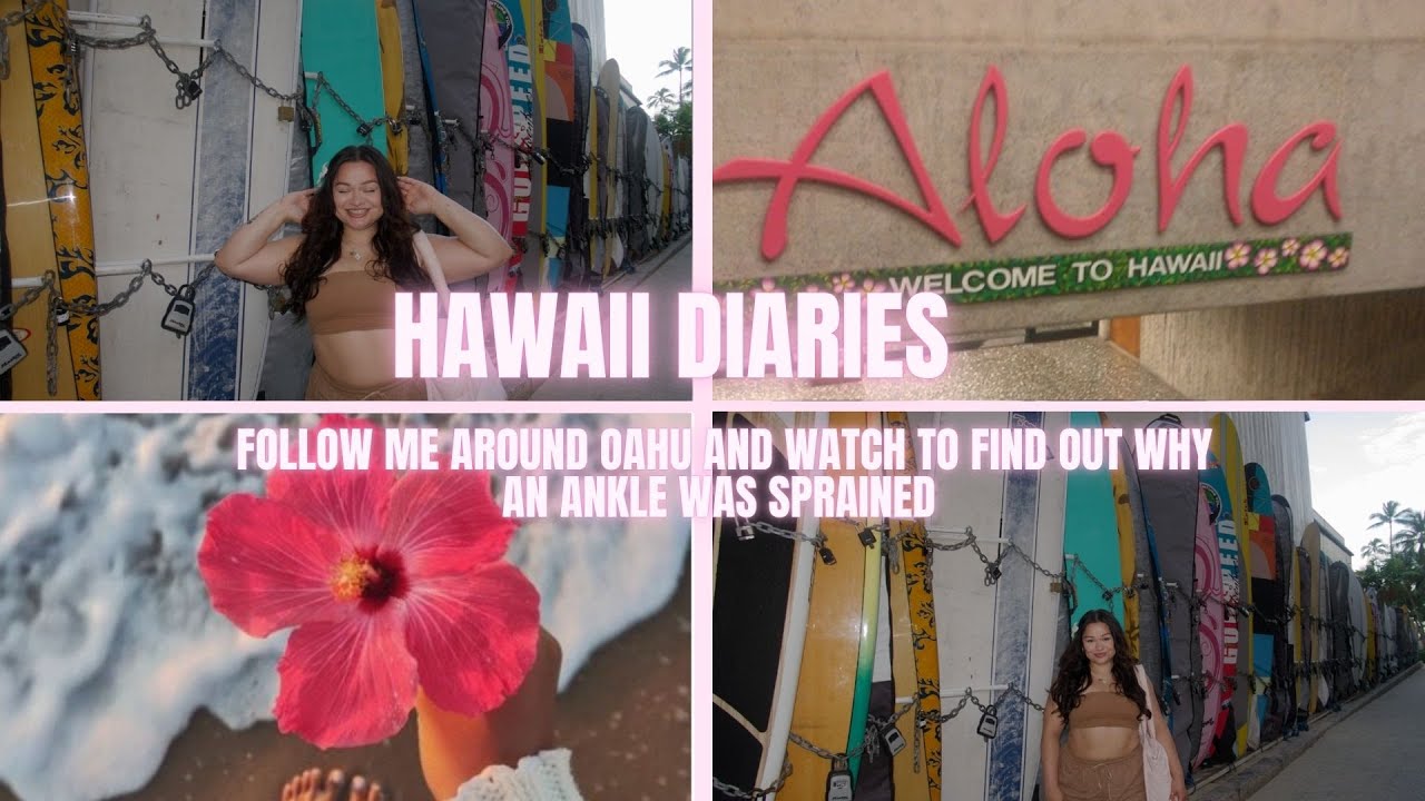 Hawaii Diaries! watch me jump a fence + eat a spam musubi | Katie Nasaire
