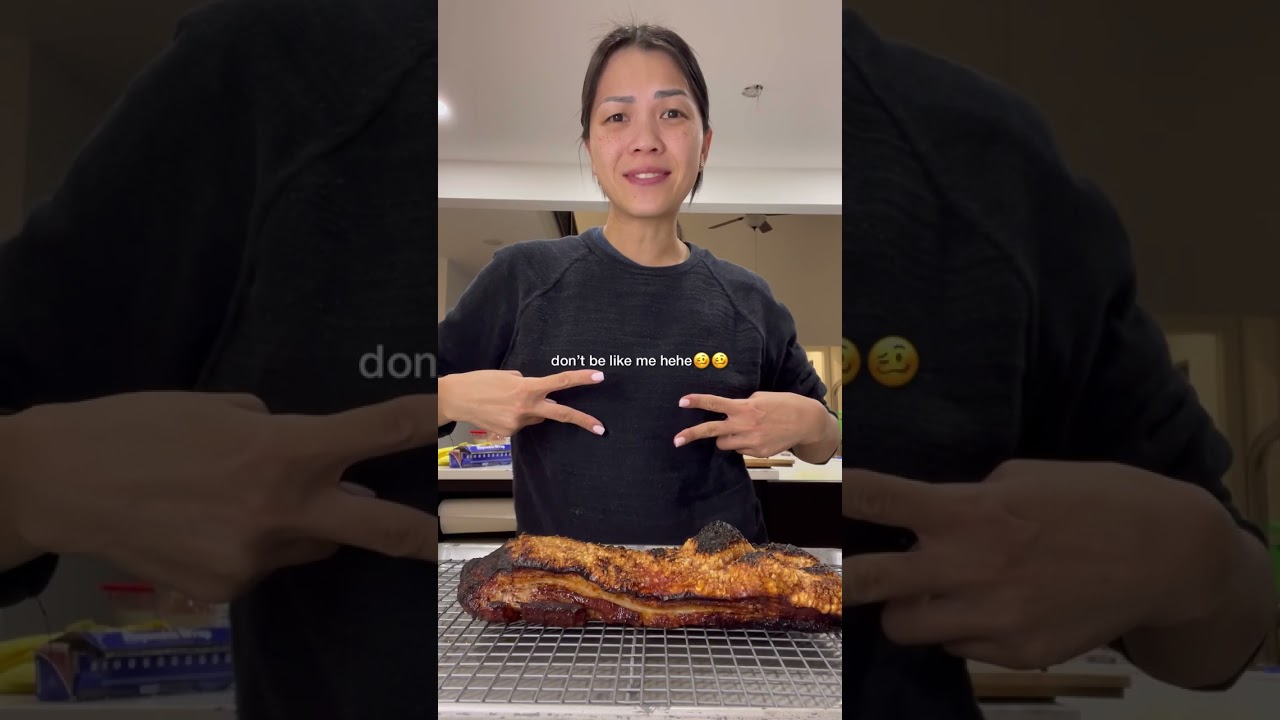 I made my 70 year old parents crispy pork belly