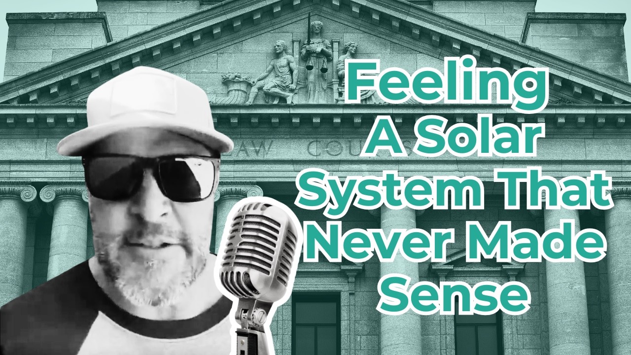A Solar System That Never Made Sense, and the Outcome That Did
