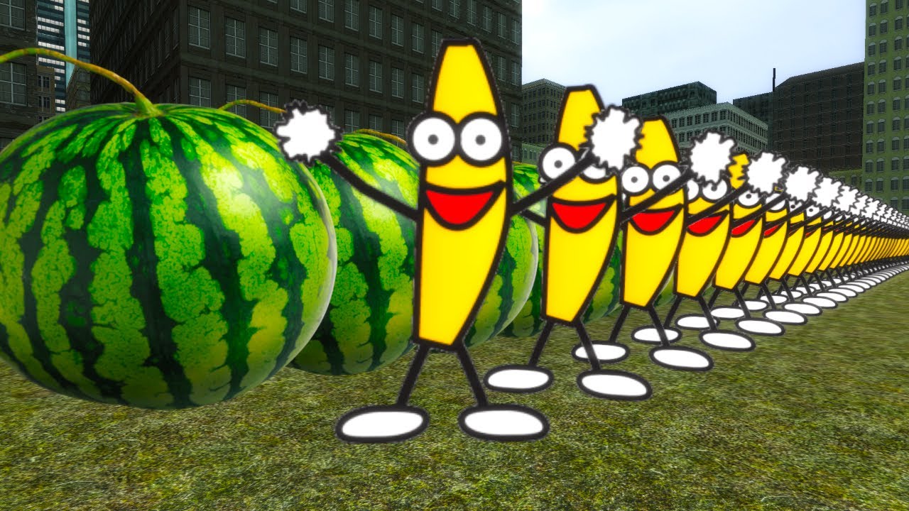 too much Banana and Watermelon Nextbots...