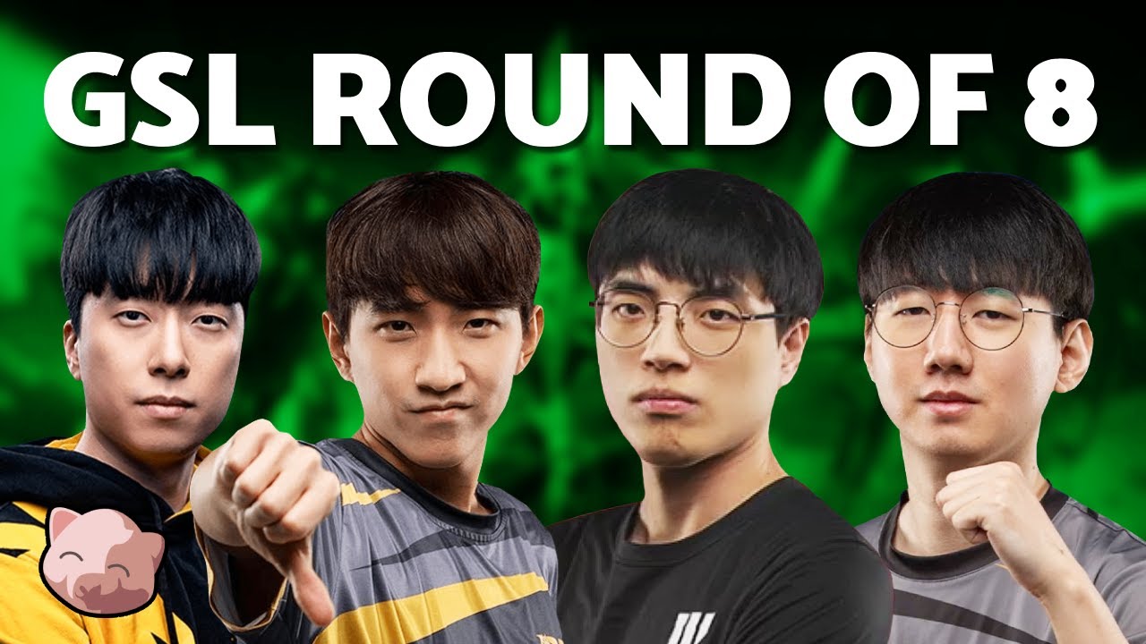 GSL Ro8 Group A: HERO ROGUE BYUN CURE - StarCraft 2