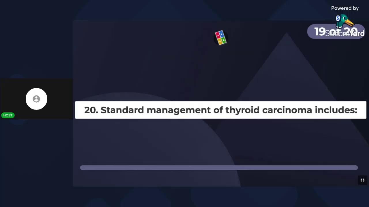 Topic: Thyroid & Anti-Thyroid Drugs