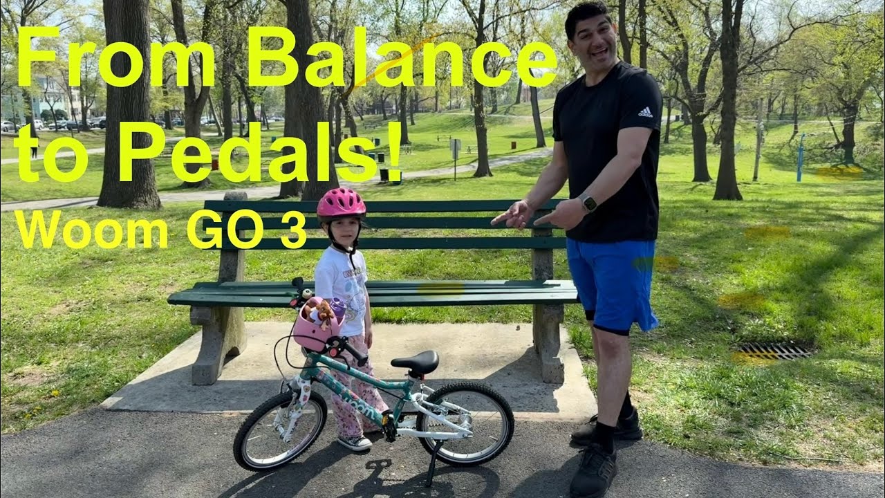 Elaina’s First Ride on Her Woom GO 3