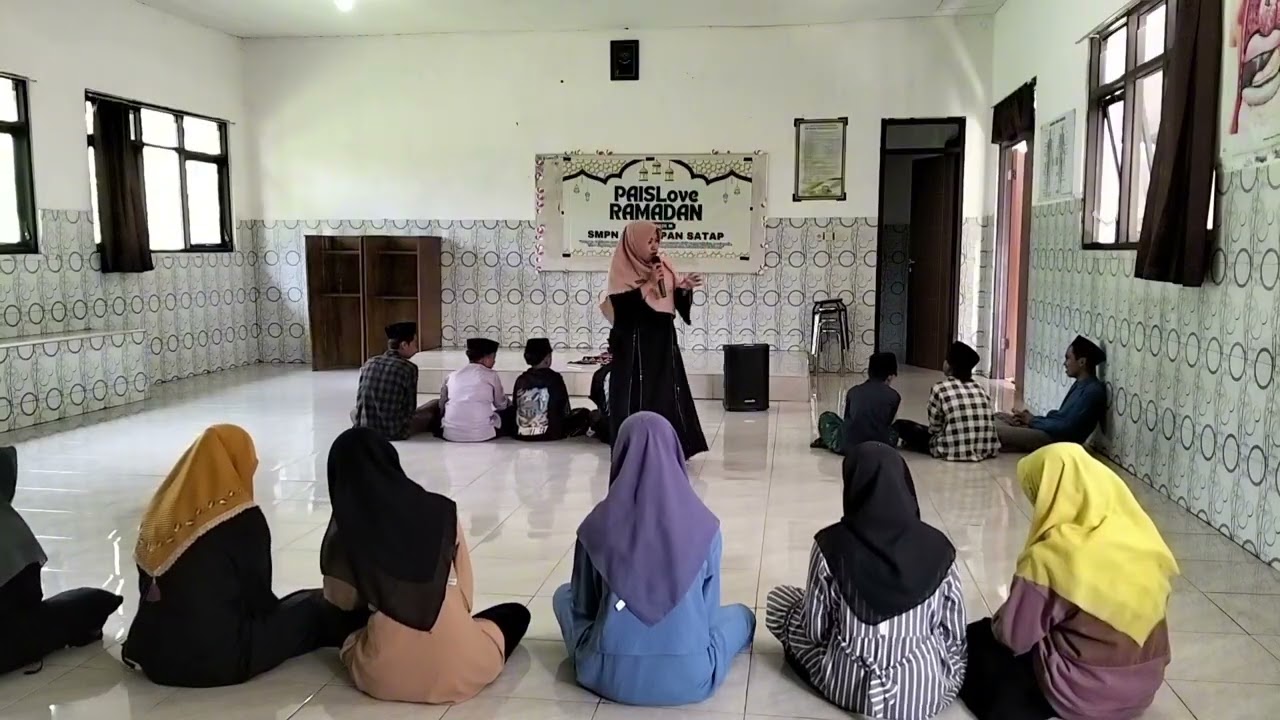 cinta Ilmu kegiatan pesantren Ramadhan SMP Negeri 3 Kuripan Satu Atap 