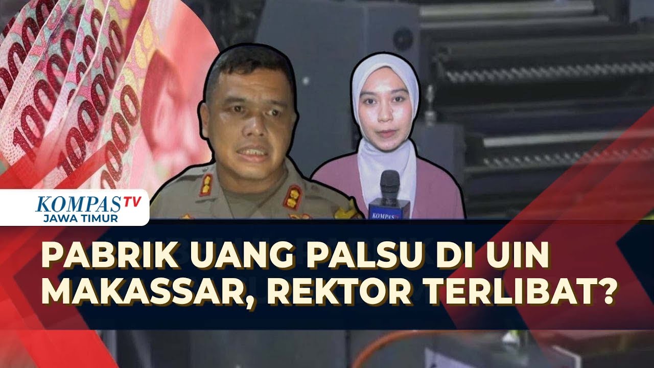 Heboh! Pabrik Uang Palsu di UIN Makassar, Isu Keterlibatan Rektor Jadi Sorotan