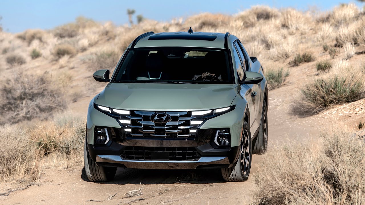 Новый Hyundai SANTA CRUZ 2022 - тест на Вождение и практичность по бездорожью