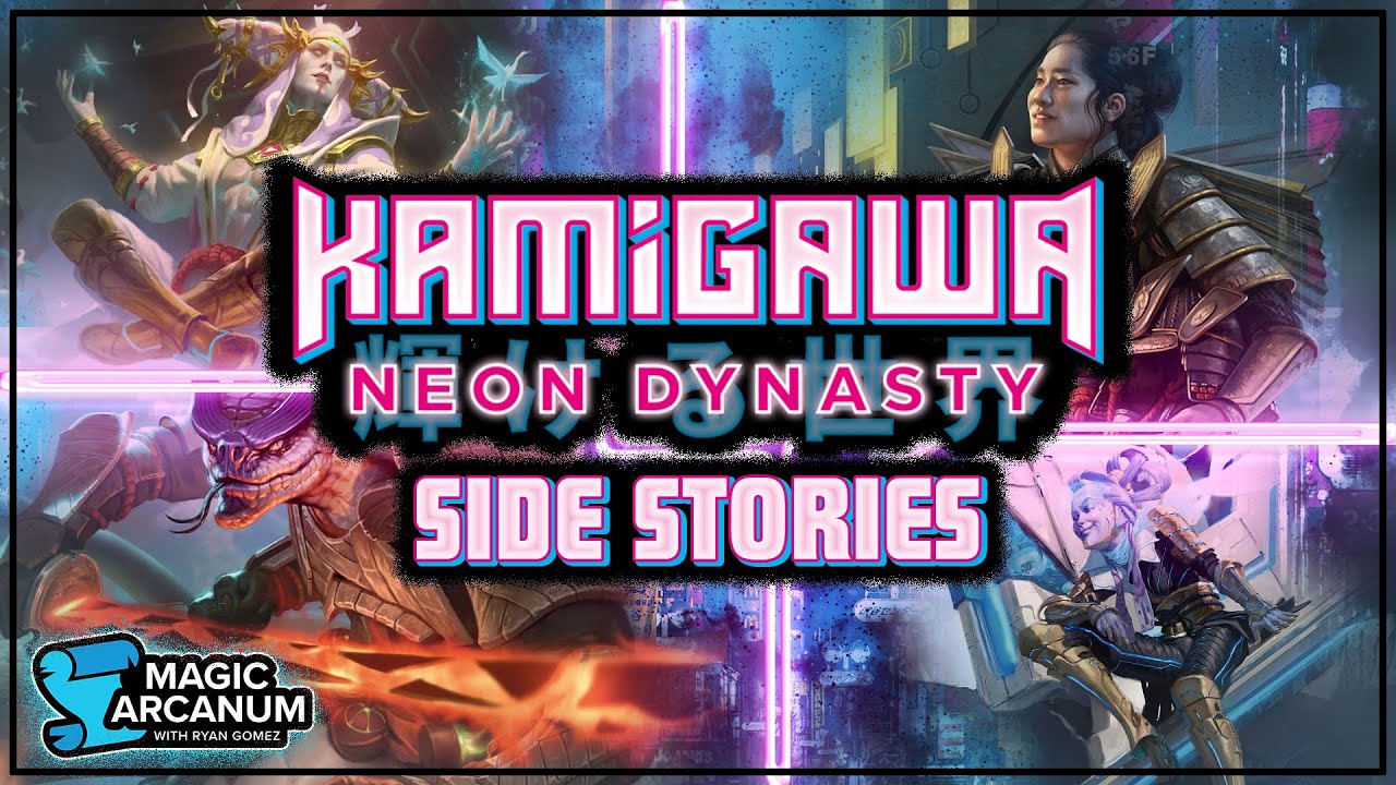 What Happens in the Side Stories for Kamigawa: Neon Dynasty?