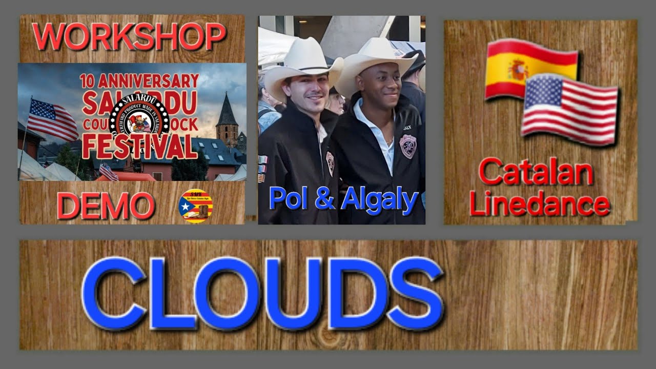CLOUDS &hearts;️ by Pol F. Ryan & Algaly Fofana / Workshop (Demo) Salardu Country Rock Festival 2025 🇪🇸🇨🇵🇪🇸