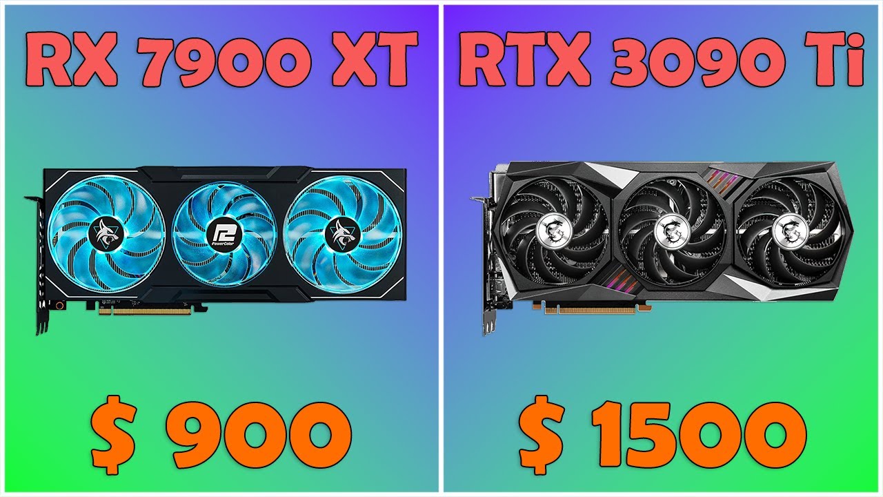 RX 7900 XT vs RTX 3090 Ti. Gaming Test 4K