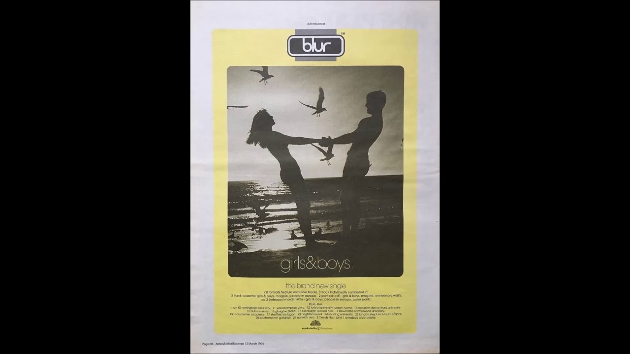 blur - live - 26 may 1994 - shepherd's bush empire, london