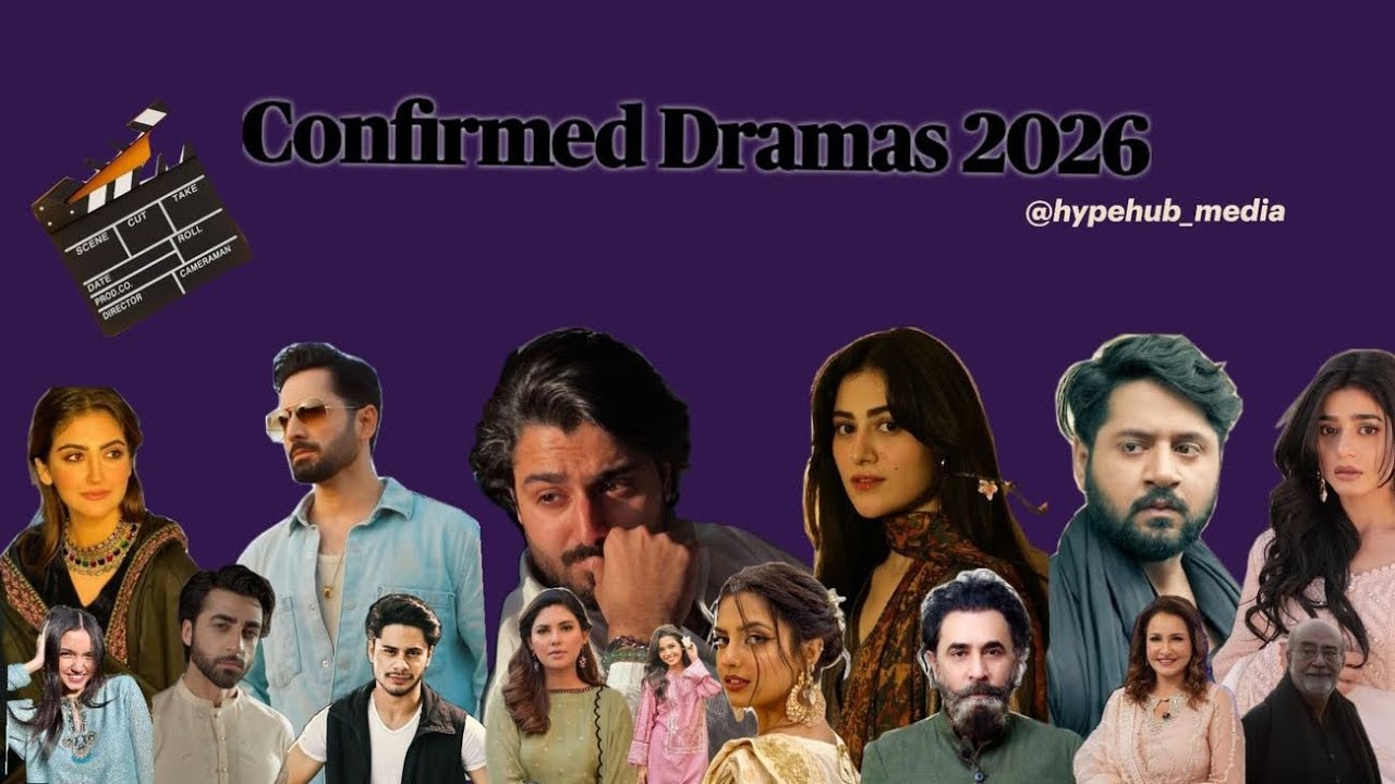 Confirmed Pakistani Dramas 2026 | Humrahi, Aik Aur Pakeezah, Maa and more | Hypehub Media.