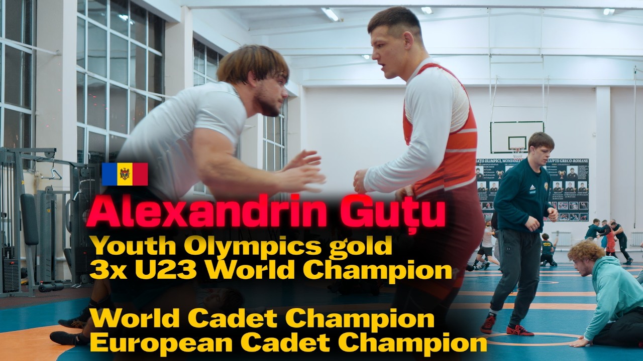 Olympic Champ Intense Wrestling.