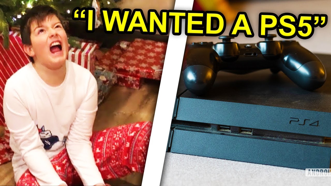 SPOILED KID HATES HIS PRESENTS...