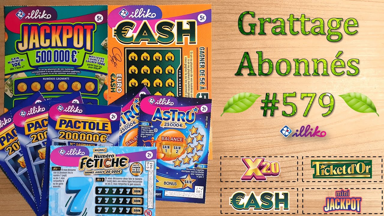 Grattage Abonnés #579 • FDJ/Illiko