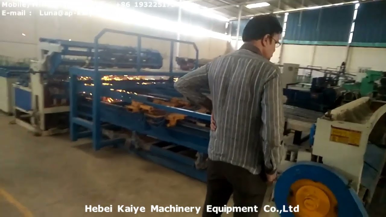 Automatic wire mesh welding machine in India