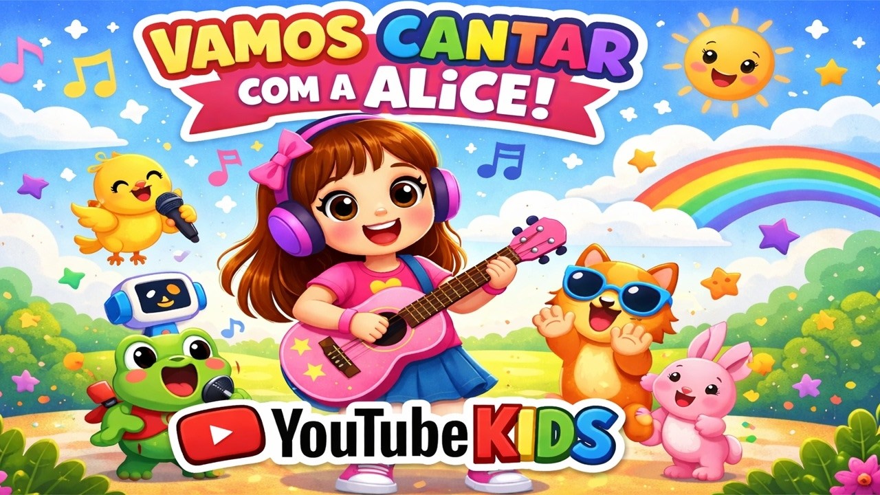 👧✨ Venha se divertir com A Dança da Alice | Música infantil
