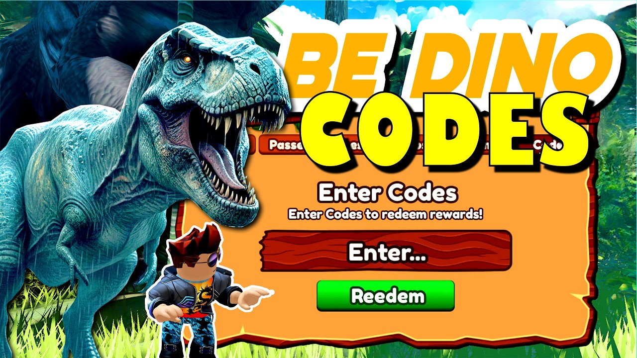 FREE DINOSAURS?! New Be Dino Codes Just Dropped 🦖