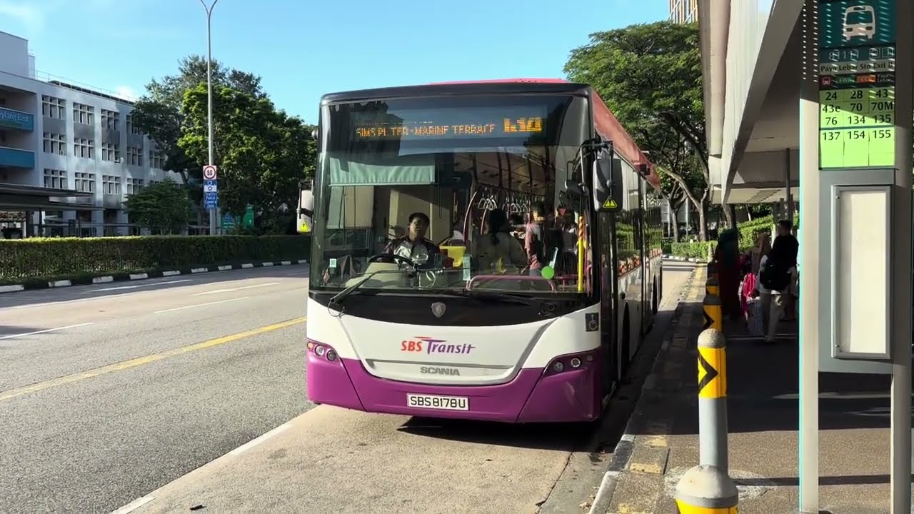 SBS Transit Scania K230UB (Euro 4 Batch 2) SBS8178U on Service 134 departing Bus Stop 81111