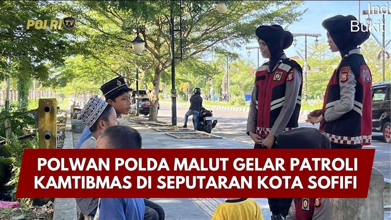 PRESISI UPDATE: POLWAN POLDA MALUT GELAR PATROLI KAMTIBMAS DI SEPUTARAN KOTA SOFIFI 02/02/26 (21.00)