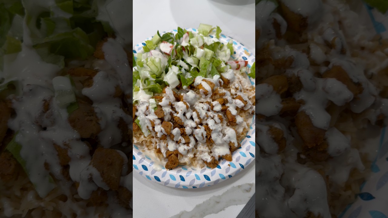 Вкусная домашняя курица с рисом #курицасрисом #халяльнаякурица #халяльныепарни #здороваякурица #М...
