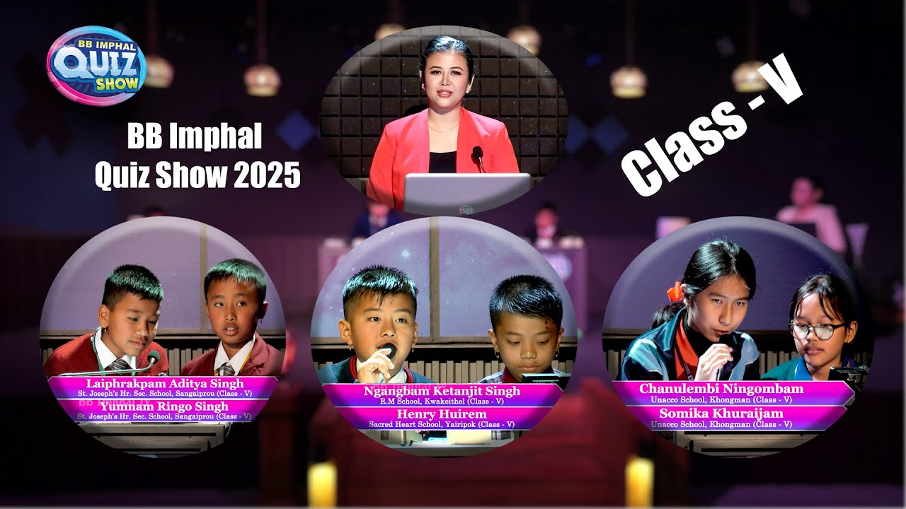 BB Imphal Quiz Show 2025 || Class V Double || Quiz Master: Jessia Oinam