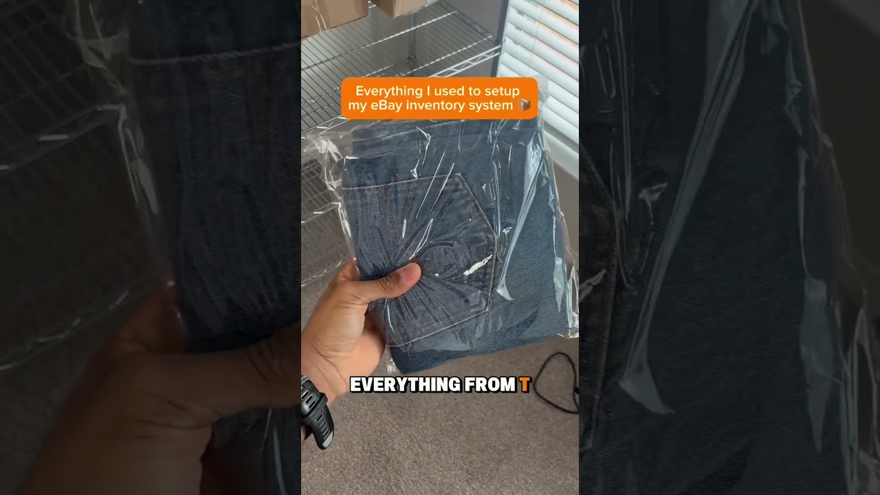 Everything I used to setup my eBay inventory system 📦
