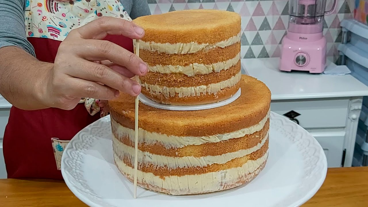 2-ЭТАЖНЫЙ ТОРТ, КОТОРЫЙ МОЖЕТ СДЕЛАТЬ КАЖДЫЙ НАЧИНАЮЩИЙ