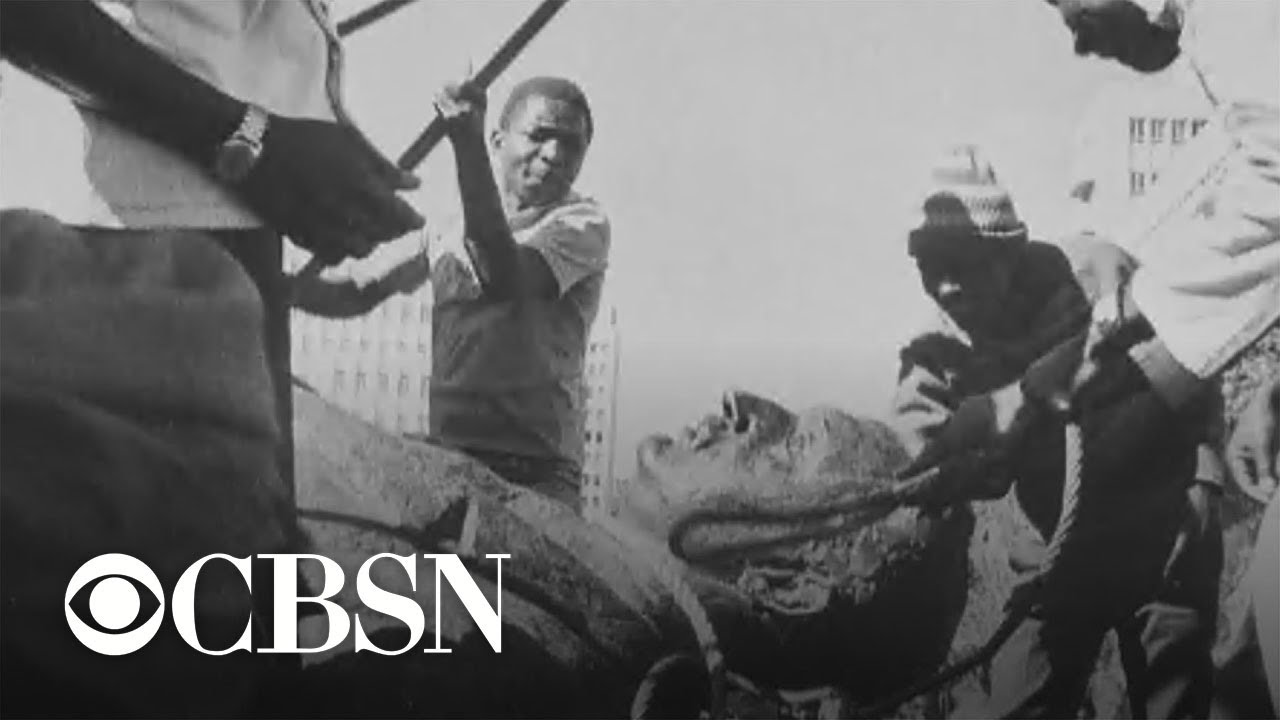 Africa knows all about tearing down statues