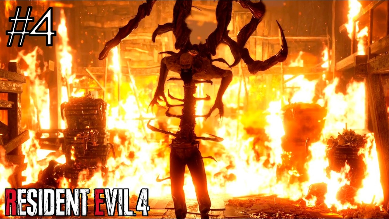 #4 - RESIDENT EVIL 4 REMAKE - BITORES NÃO SAI DA MINHA COLA!!! - DUBLADO PTBR