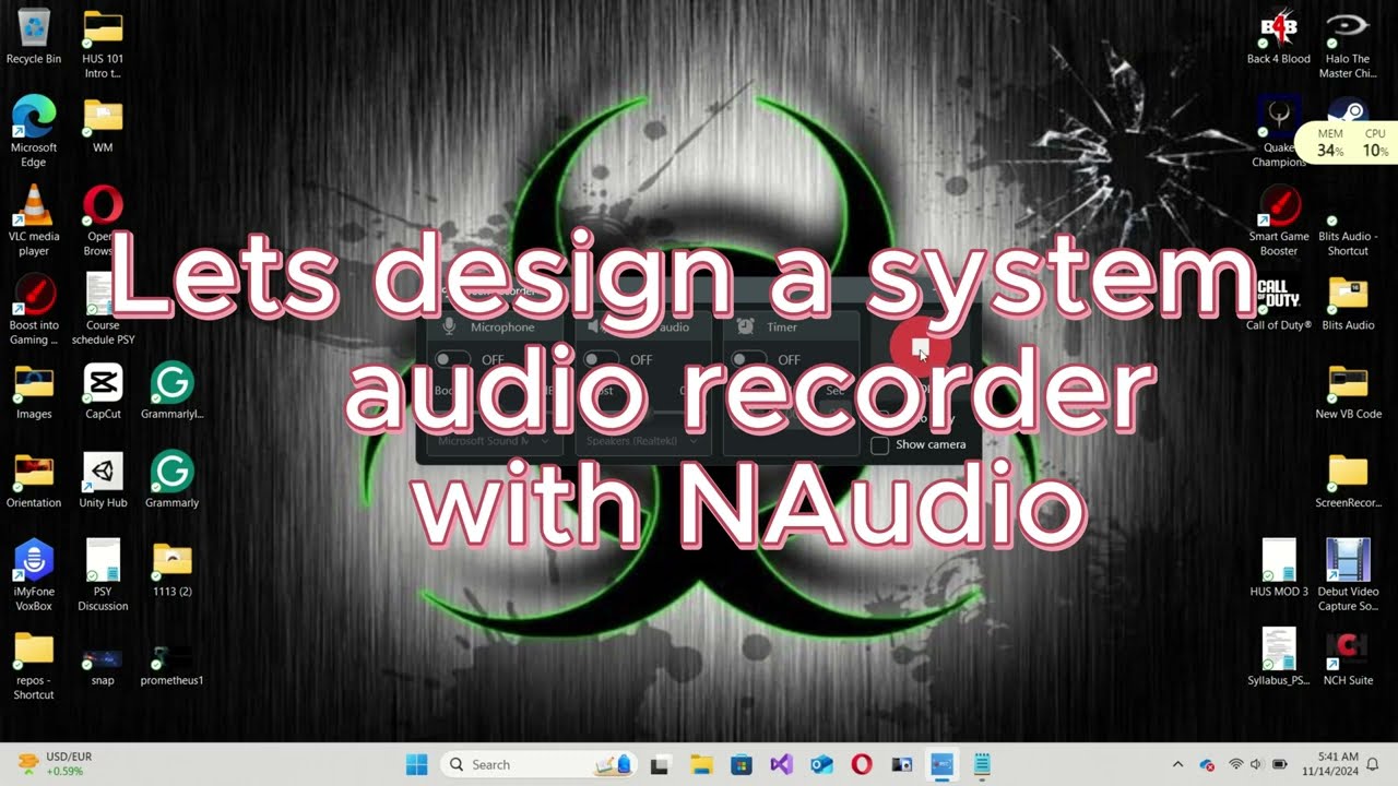 NAudio: System Audio Recorder  (C#) Audio and MIDI library for .NET.