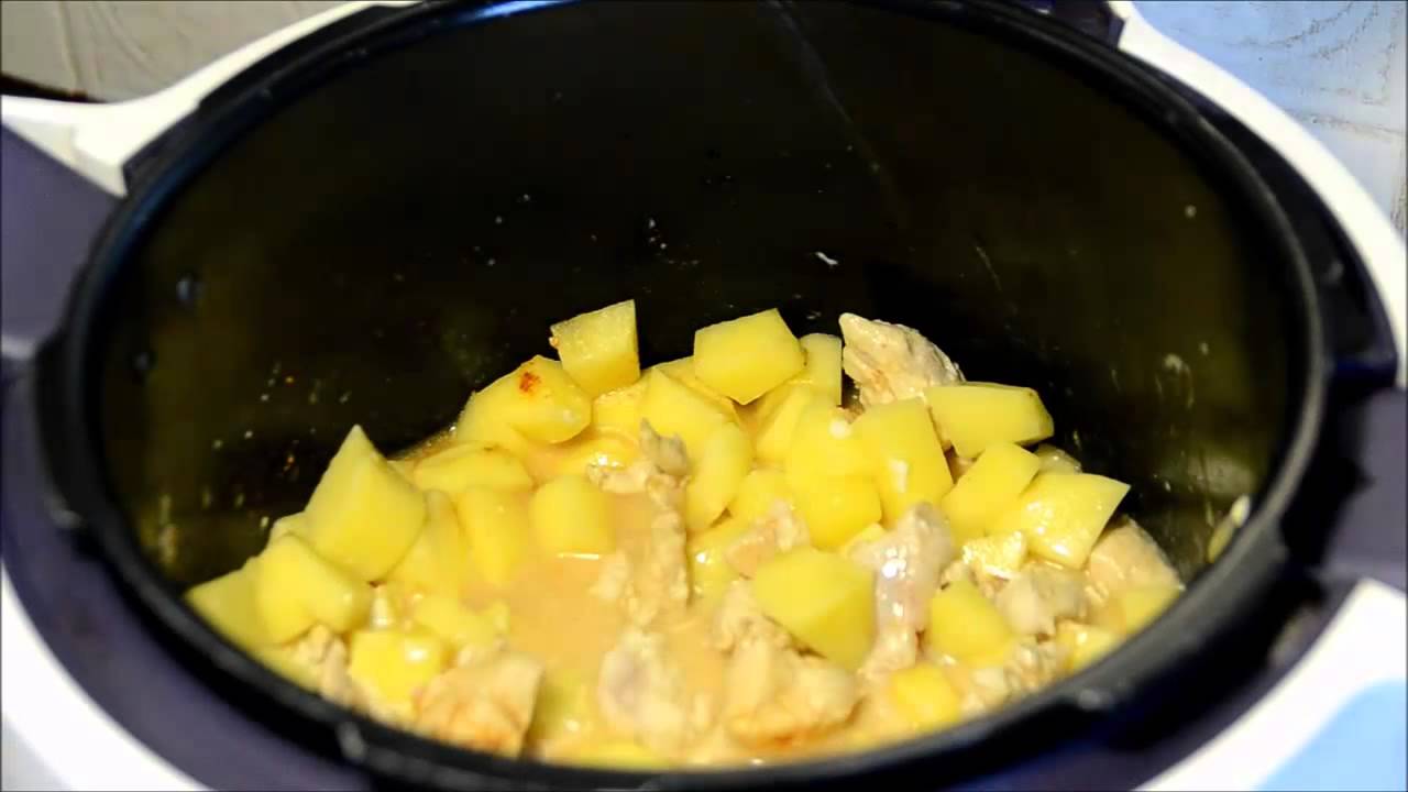 Recette cookeo  : poulet paprika et pommes de terre