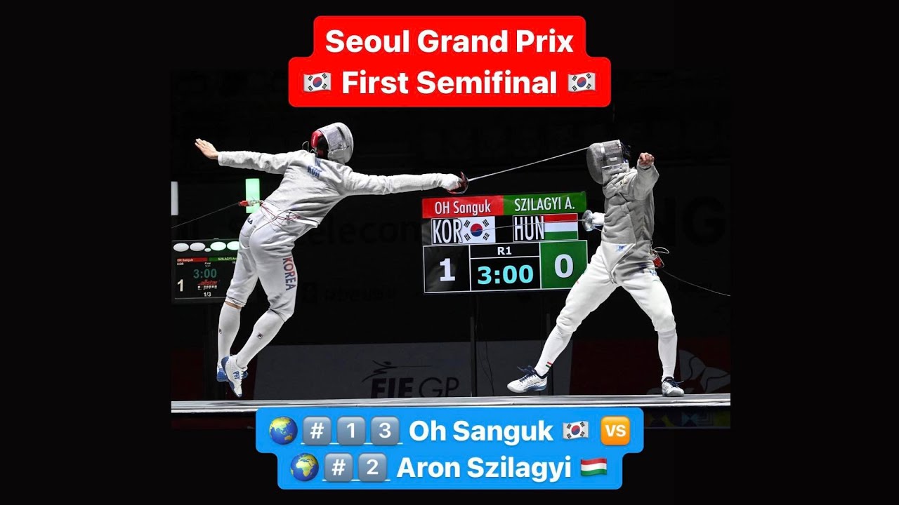 Seoul Grand Prix 2023 SMS - L4 - Oh Sanguk KOR v Aron Szilagyi HUN