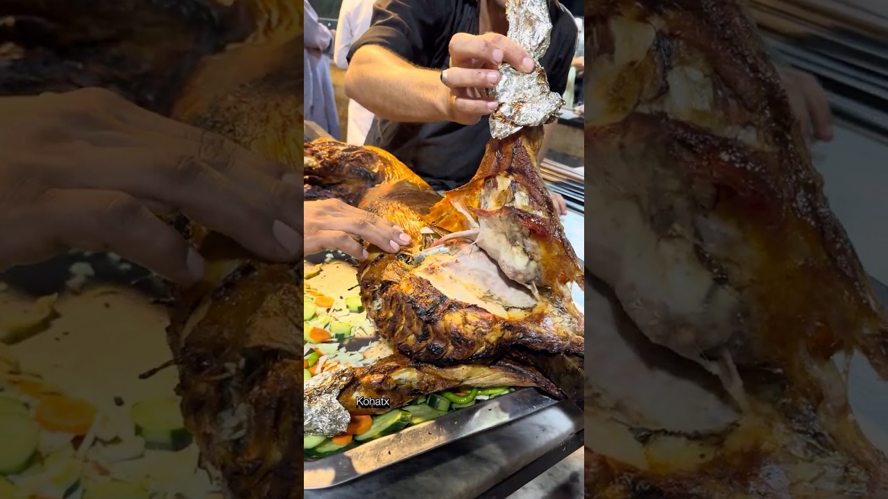 Whole Lamb Steam Roast Recipe | Arabic Style Whole Lamb Recipe #shorts #viralvideo #youtubeshorts