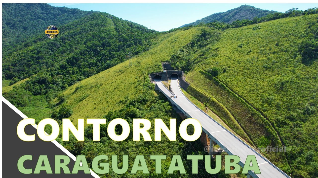 OBRAS CONTORNO CARAGUATATUBA VEJA COMO ESTA FICANDO O TRABALHO PRÓXIMO AO BAIRRO JARAGUAZINHO