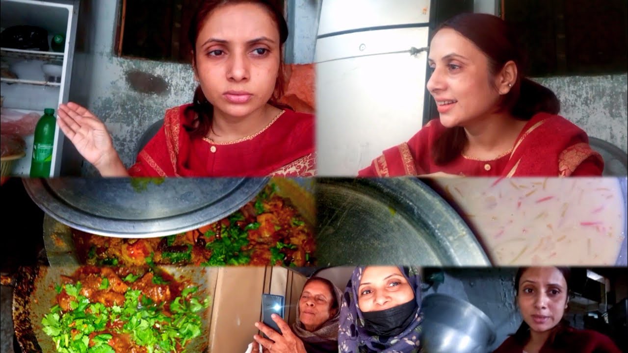 Itne Dino k ak sath Homeroutine Vlog|Especiall Biryanii banae|mene Banana chicken|ham sab ja re he