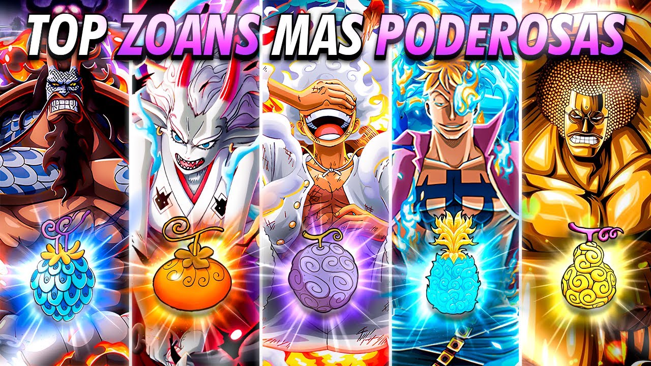 Las 20 ZOAN más PODEROSAS de ONE PIECE (AKUMA NO MI)