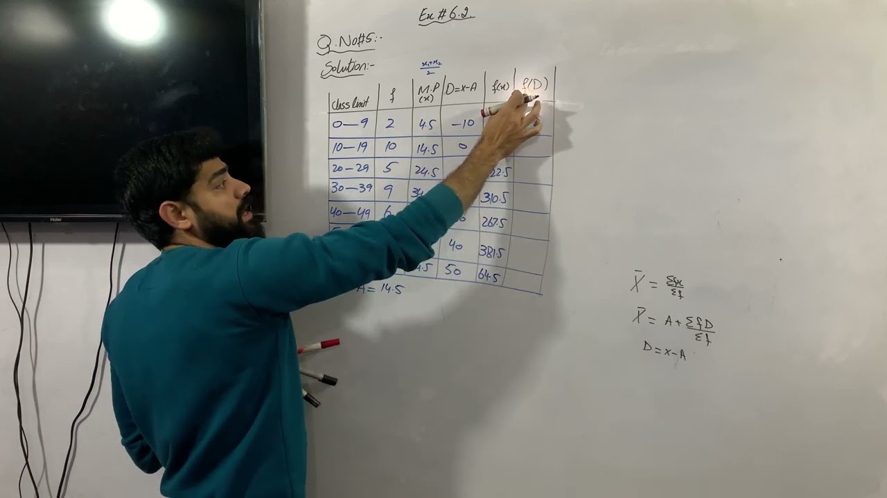 Exercise #6.2, Question no. 5 to 9 || Unit no 6 || Basic Statistics || Class 10th Board || PCTB