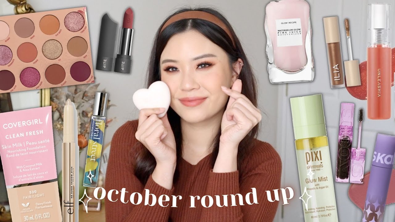 RANKING EVERY MAKEUP ITEM I TRIED IN OCTOBER 🥇