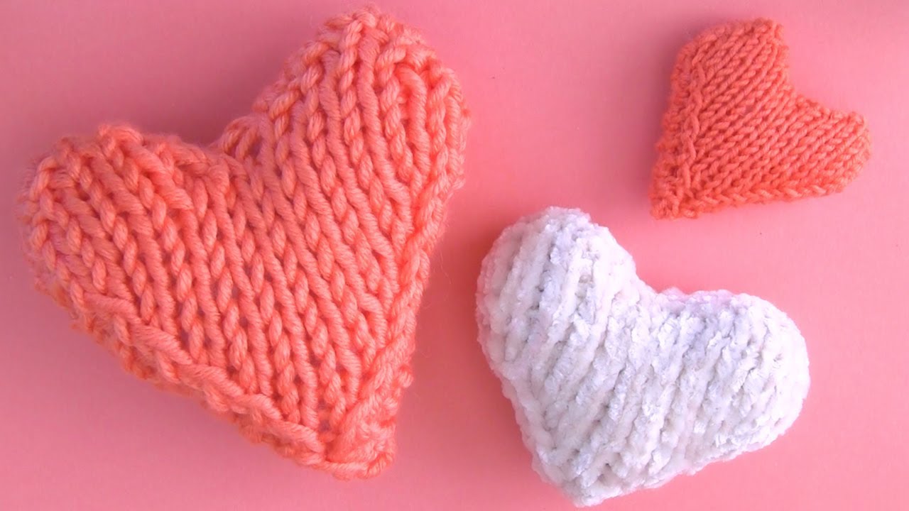 Popular Knitted Heart Softies 💖 Studio Knit