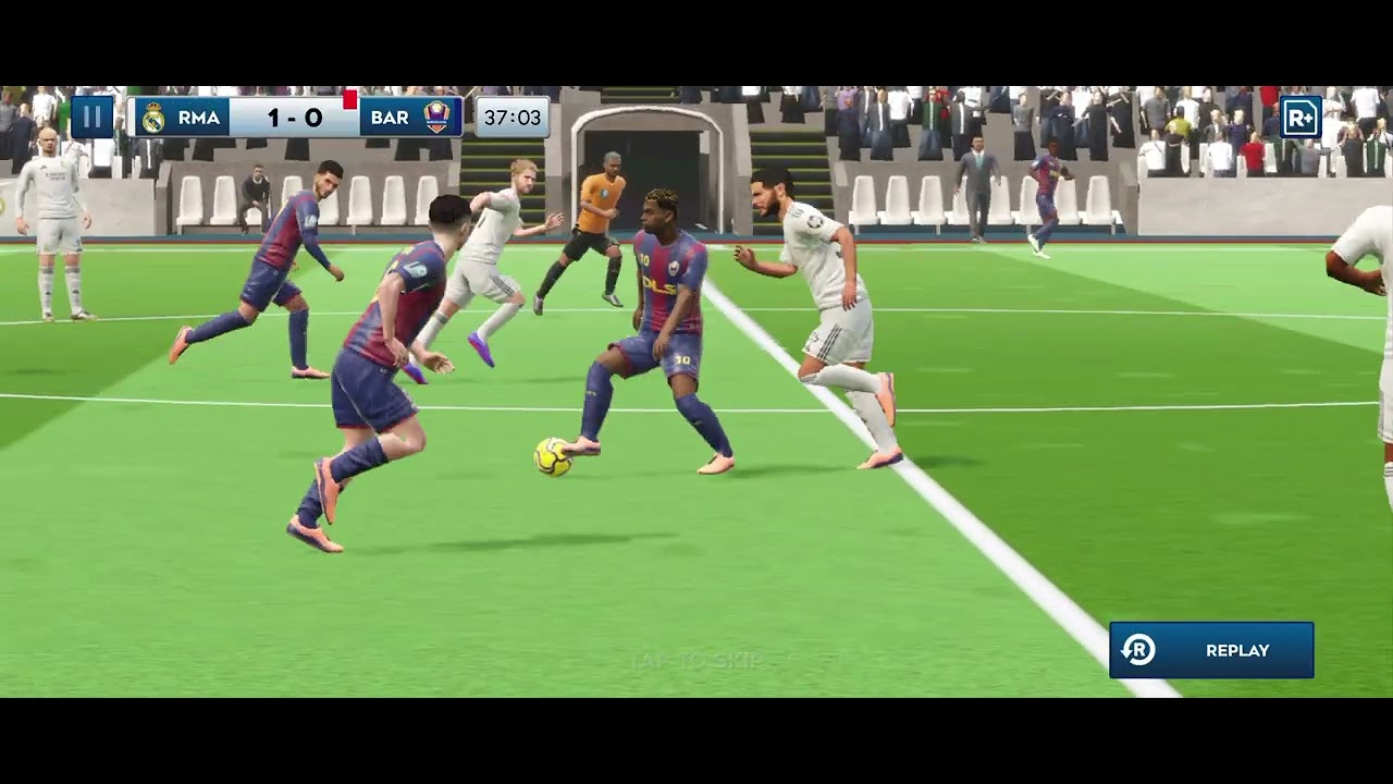 EL CLASICO REAL MADRID VS BARCELONA IN DLS🔥🔥