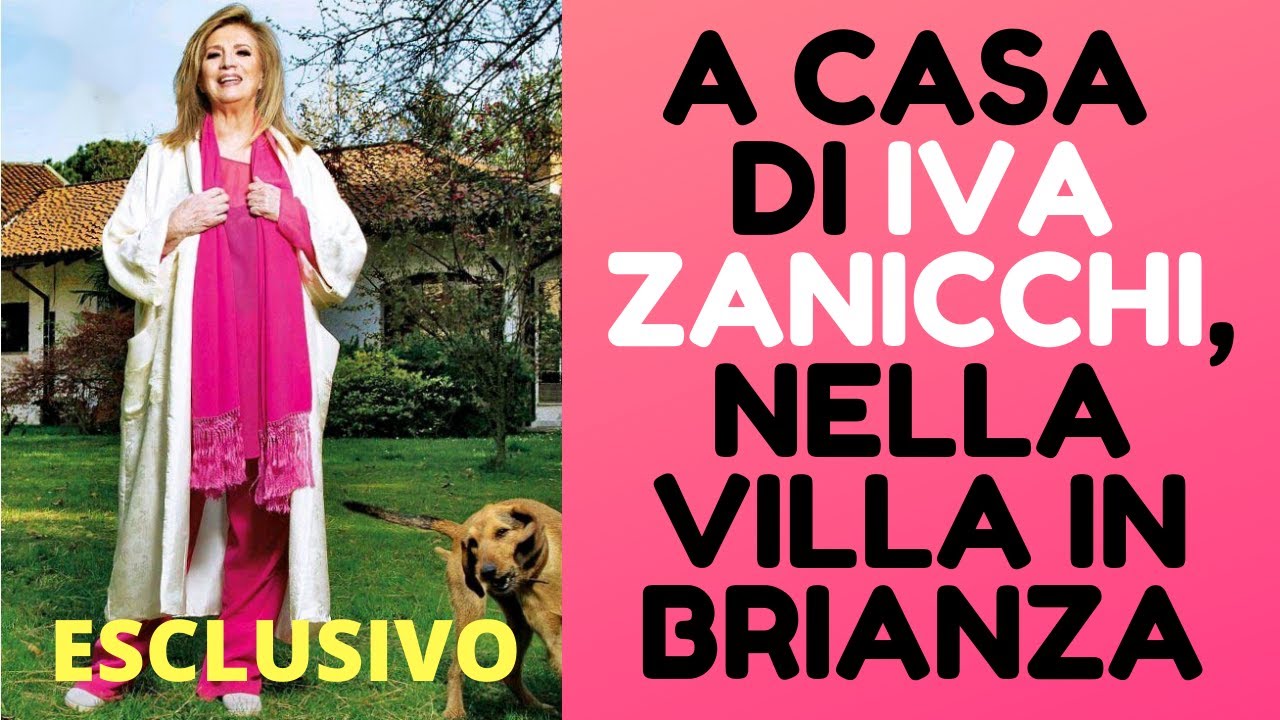ESCLUSIVO * A CASA DI IVA ZANICCHI, NELLA SUA VILLA IN BRIANZA (Backstage)