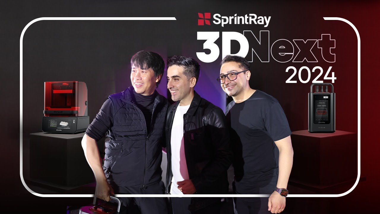 Sprintray 3D NEXT 2024 : Revolutionizing Dentistry with Cutting-Edge 3D Printers!