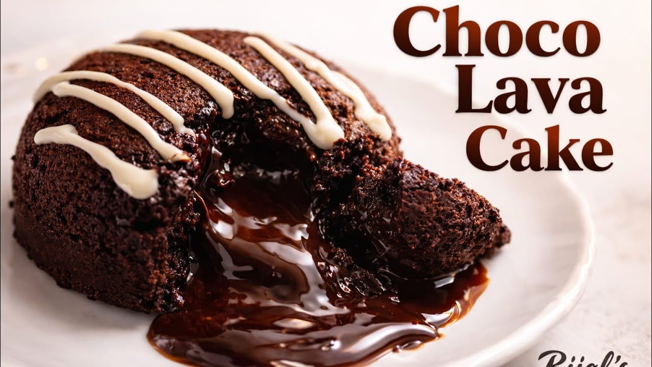 Choco Lava Cake Without Oven And Egg-Chocolate Day Special Lava Cake In 5 Minutes🍫|Bijal's Kitchen 💖