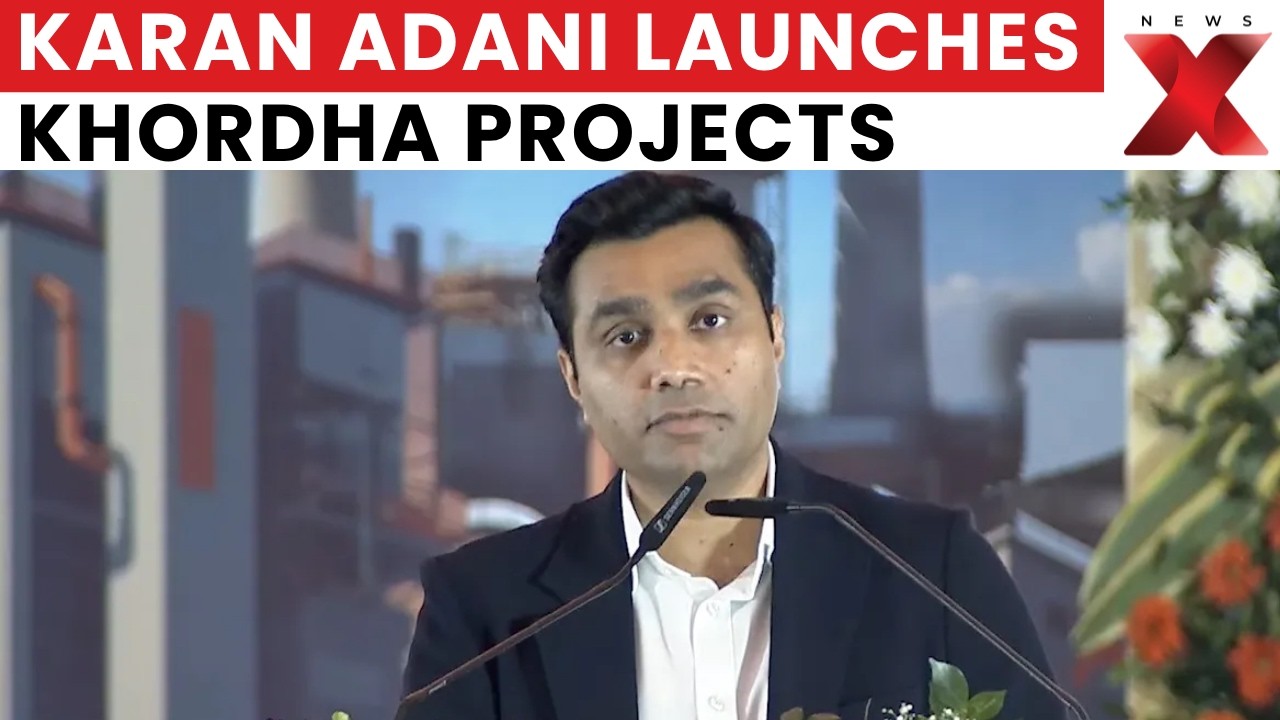Karan Adani Inaugurates 36 Industrial Projects in Khordha, Odisha | NewsX