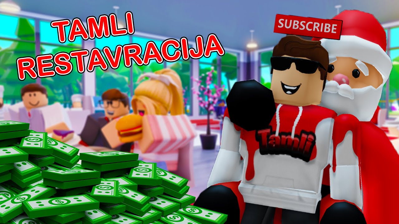BOŽIČEK JE REŠIL MOJO PROPADLO RESTAVRACIJO (Roblox)